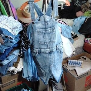 Not like other overalls these are so cute on and stretch